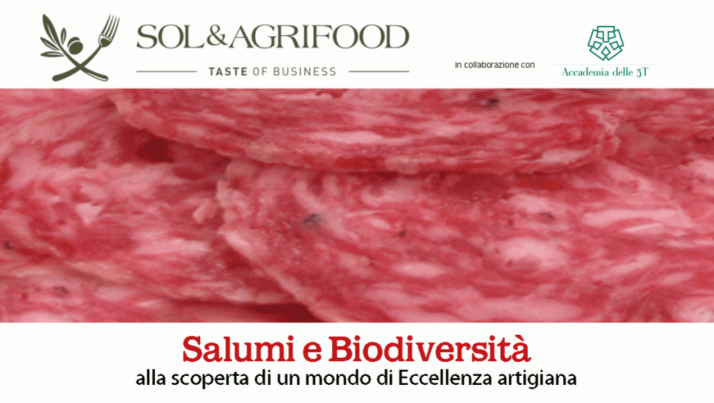 Salumi e Biodiversità - Evento sui salumi naturali al Sol&Agrifood (Vinitaly) 10/13 aprile con A5T - PROGRAMMA