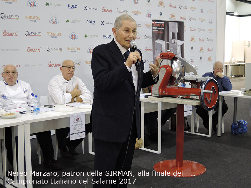 La Sirman accompagna da tre anni il campionato italiano del salame