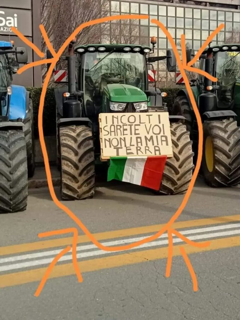 L’Italia e l’Europa agricola diverse anche negli obbiettivi della protesta